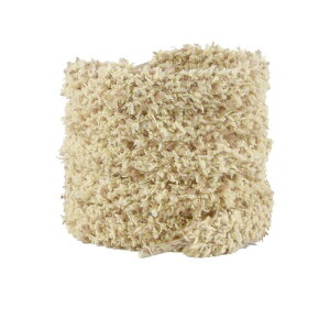 Elerevyo 1 Pair Flat Fuzzy Contrast Color Shoe Laces, 0.47 Wide Fat Soft Fluffy Shoelaces Shoestrings for Sneakers Yellow Brown 120cm/47.2