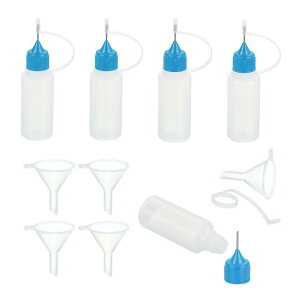 uxcell 5 j[h[XNC[Y{g 15ml/0.51oz ڒܐ[AvP[^[{g H| G  CNp vX`bNt̐ڒ܃{gi t@l5tj