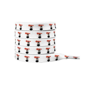 Elerevyo Christmas Flat Shoe Laces for Adults, Men, Him, Women, Teens, Christmas Decorations Shoestrings 1 Pair Christmas 2 140cm/55.1