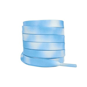 Elerevyo 1 Pair Tie-Dye Flat Shoe Laces for Sneakers, 0.31'' Soft Shoelaces Shoestrings for Casual Hiking Shoes Colorful-5 120cm/47.2