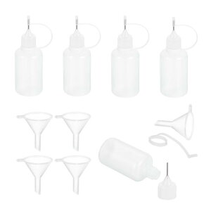 uxcell 5 j[h[XNC[Y{g 30ml/1oz ڒܐ[AvP[^[{g H| G  CNp vX`bNt̐ڒ܃{gi t@l5tj