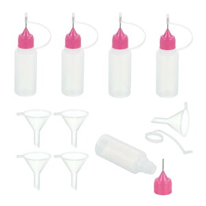 uxcell 5 j[h[XNC[Y{g 15ml/0.51oz ڒܐ[AvP[^[{gvX`bNt̐ڒ܃{g y[p[Ntg G  CNpisN t@l5tj