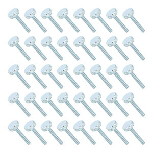 uxcell 40 M5x35mm ^[bg܂݃lW \bhACA S˂TXN[{g ƖƓddq@p t@Xi[