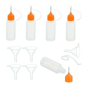 uxcell 5 j[h[XNC[Y{g 15ml/0.51oz ڒܐ[AvP[^[{g H| G  CNp vX`bNt̐ڒ܃{giIW t@l5tj