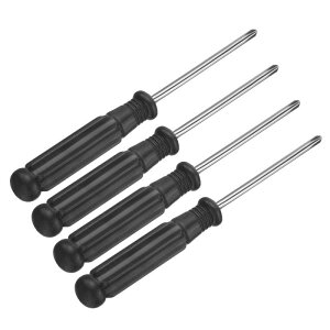 uxcell 4Zbg ~jtBb vXhCo[ 2.5mm 94mm  }CNvVW NXwbh XN[hCo[ 񊊂荕nh v ዾ dq@ ^Ɠd C