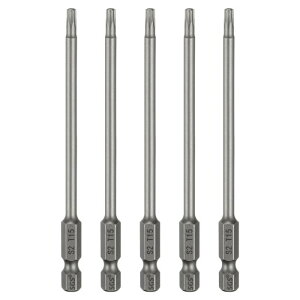 uxcell 5����T15�g���N�X�w�b�h�X�N�����[�h���C�o�[�r�b�g1/4"�Z�p�V�����N4"�i100mm�j�����C�Ȃ����t����[�^���p�[�v���[�t6�p�X�^�[�X�N�����[�h���C�o�[�h�����r�b�gS2�|�Y�Ɨp�p���[�X