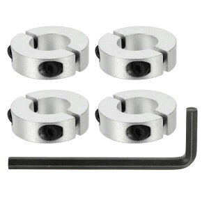 uxcell 20mm{A_uXvbgVtgJ[40mm OD 12mmA~jEbNJ[NvX^CZbgXN[Zp`t@BHƊEpiVo[ 4j