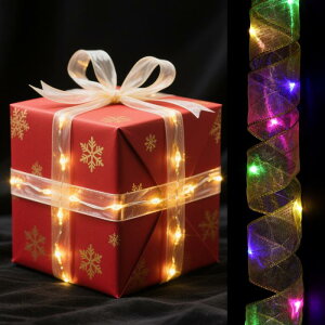 uxcell LEDCg{ 3.28tB[g{{ECgobe[NX}Xc[fR[VXgO p[eB[EFfBONX}Xc[piF }`J[j