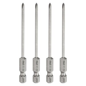 uxcell 4�� #0 �t�B�� �b�v�X �X�N�����[�h���C�o�[�r�b�g PH0 1/4 �w�b�N�X �V�����N 3.15 (80mm) ���� 0.1 ���b�h �}�O�l�e�B�b�N �N���X�w�b�h �h�����r�b�g S2 �X�`�[�� �C���_�X�g���A�� �X�N����
