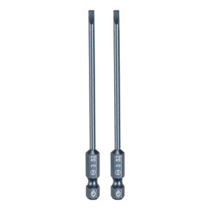 uxcell 2��SL3���C�X���b�g�h���C�o�[�r�b�g3 mm S2�|�t���b�g�w�b�h�h���C�o�[�r�b�g1/4�Z�p�V�����N�h���C�o�[�r�b�g100mm�i4�j���� �l�W�p