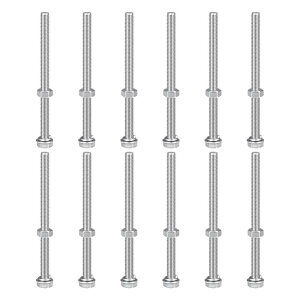 uxcell M8 x 120mm ZplW {g ibg  bNbV[Lbg 304XeXX`[S˂Zp{g 12Zbg