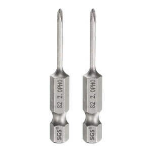 uxcell 2pcs #0 �t�B�� �b�v�X �X�N�����[�h���C�o�[�r�b�g PH0 1/4 �w�b�N�X�V�����N 2 (50mm) ���� 0.08 ���b�h �}�O�l�e�B�b�N �N���X�w�b�h �h�����r�b�g S2 �X�`�[�� �C���_�X�g���A�� �X�N�����[