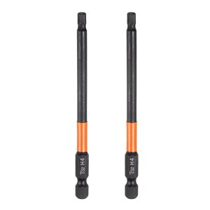 uxcell 2 H4 Zpwbhhrbg` 4mm gbNtbg[ 1/4" ZpVN 100mm (4")  }Olbgt _ ZplWhCo[\Pbg YƗphCo[p[rb