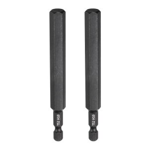 uxcell 2 H10 wbNXwbh hrbg ` 10mm gbN tbg `bv 1/4" wbNX VN 100mm (4")  }OleBbN  _ wLTSi XN[hCo[\P