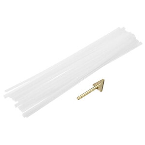 uxcell 20 vX`bNnږ_5mm x 200mm PE_uXgh{nڃXgbv Cp^NtH[Ntgpbgݔp c[i0.2C` x 8C`j