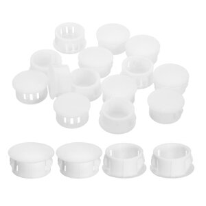 uxcell 28��18mm(23/32)�i�C�����z�[���v���O �t���b�V���^�C�v�p�l�����E���h�X�i�b�v�C���t�@�X�i�[�m�b�N�A�E�g���b�N�v���O �Ƌ�}���G���h�L���b�v�p�l���p �z���C�g
