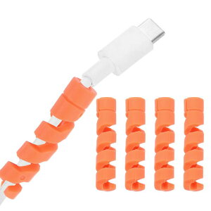 uxcell 24�� �[�d�P�[�u���v���e�N�^�[ �V���R�����t�� �L�V�u�������P�[�u���Z�[�o�[ ���C���[�R�[�h�I�[�K�i�C�U�[ ���b�v�A�N�Z�T���[ �g�ѓd�b �w�b�h�z�� �m�[�g�p�\�R�� �C���z�� �}�E