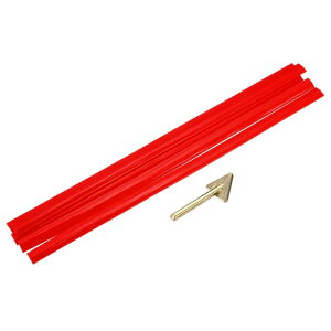 uxcell 5 ԂvX`bNnږ_9.5mm x 250mm PEtbg{nڃXgbv Cp c[ ^N tH[Ntg pbg ݔpi0.4C` x 10C`j