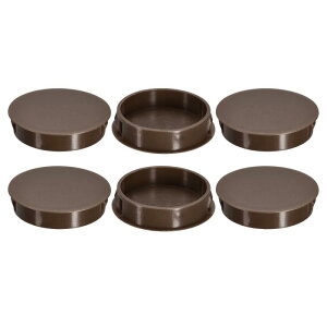 uxcell 6Pcs 45mm(1-3/4) �i�C�����z�[���v���O �t���b�V���^�C�v�p�l�����E���h�X�i�b�v�C���t�@�X�i�[�m�b�N�A�E�g���b�N�v���O �Ƌ�p�G���h�L���b�v�p�l�� ���F