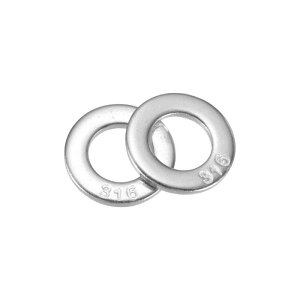 uxcell 88M4 316XeX|tbgbV[v [bV[4mm ID 12mm OD 1mmtbgXy[T[˂{g ֌zǏCp Vo[