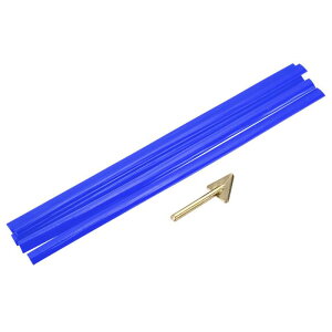 uxcell 5 FvX`bNnږ_ 9.5mm x 250mm PEtbg{nڃXgbv Cp c[t ^N tH[Ntg pbg ݔ CɓKĂ܂(0.4C` x 10C`)