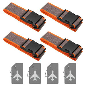 PATIKIL וXgbv QbW^Oƃ[ vt 200x5 cm 4Zbg ߉\ȃX[cP[Xxg s܂̕ʗp O[ IW