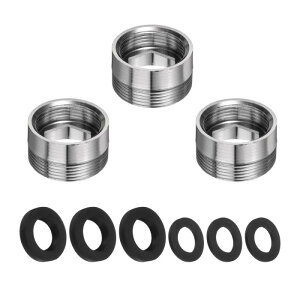 uxcell 3̎֌A_v^[Lbg X0.67inɃIX0.85inLb`VNXeXX`[^bvGA[^[A_v^[Zbg K[fz[X EH[^[tB^[ Wz[X_Co[^