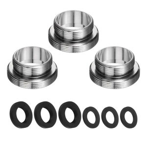 uxcell 3̎֌A_v^[Lbg X0.85"烁X1.08"̃Lb`VNXeX|^bvGA[^[A_v^[Zbg K[fz[X EH[^[tB^[ Wz[X_Co[^[