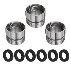 uxcell 3̎֌A_v^[Lbg X0.75inɃIX0.79inLb`VNXeXX`[^bvGA[^[A_v^[Zbg K[fz[X EH[^[tB^[ Wz[X_Co[^