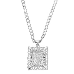 uxcell YfB[X̃CjVy_glbNX 20"̃XeXX`[̐`̑啶At@xbgy_g`F[lbNXiVo[ At@xbgIj