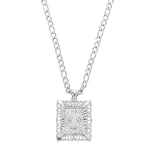 uxcell YfB[X̃CjVy_glbNX 20"̃XeXX`[̐`̑啶At@xbgy_g`F[lbNXiVo[ U̕j