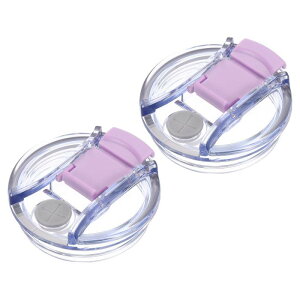 uxcell 2�Z�b�g �^���u ���[�J�b�v�p�W�����i 30oz�A���ڂ�h�~�W �X�g���[�J�b�v�W�A�R��h�~ �X�v���b�V���h�~�J�o�[�W �₽�����ݕ��p �p�[�v��