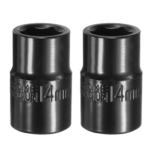 uxcell 26_CpNg\Pbg14mmV[gbNwbNX\Pbg1/2"XNGAhCudC߂CR-V|YƗpXshANXibg\Pbg 