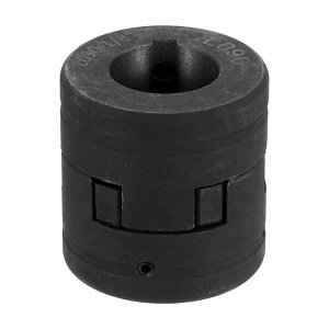 uxcell 7/16 ���� 1-1/8 L090 �t���L�V�u�� 3�s�[�X L-Jaw �J�b�v�����O �J�v���[�Z�b�g & �O�b�hN NBR ���o�[�X �p�C�_�[ ���O�X�v���b�^�[�n�C�u���b�h�@��p