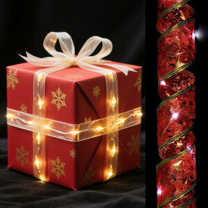 uxcell LEDCg{ 3.28tB[g10obe[쓮NX}Xc[fR[VXgO p[eB[EFfBONX}Xc[pi zCgCgj