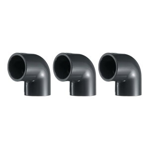 uxcell 390xG{[PVCpCvp1-1/4" 2EFCƋO[hPVCR[i[RlN^[pG{[TChAEgbgzǔrǐrhK[f