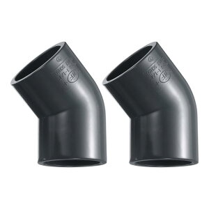 uxcell 2 45xG{[PVCpCvp 1-1/4" 2EFCƋO[hPVCR[i[RlN^[pG{[TChAEgbg ǔzǔrǐrhK[f