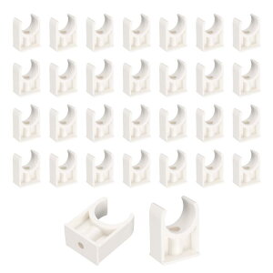 uxcell 40 PVCEH[^[pCvNvNbv 25mm ID U^EH[^[pCvobNpCv`[rONvpCvT|[gz_[ 3/4"EH[^[pCv`[rOz[XTVgC