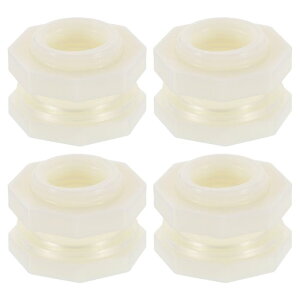 uxcell 4�� �o���N�w�b�h�t�B�b�e�B���O DN15 20mm ID �o���N�w�b�h�E�H�[�^�[�^���N�R�l�N�^�[ �K�[�f���z�[�X�A�_�v�^�[ �����p �z���C�g