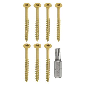 uxcell 25̃fbLplW #10 x 2-1/2" gNXOpؐlW KɋG|LVR[eBO OfbLp T25X^[hCurbgt fbL tFX @B Dp