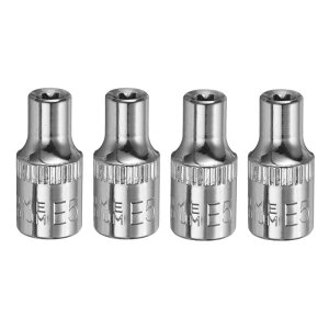 uxcell 4Zbg E-Torx \Pbg 1/4" hCu E5 OgNX fB[v \Pbg CR-V 6_ XvC \Pbg X^[ tB[[ rbg \Pbg ԏC ƒpeiX DIY nh