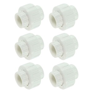 uxcell 6��1/2 UPVC���j�I���J�b�v�����O�p�C�v�p��i�\�P�b�g×�\�P�b�g�j UPVC���j�I���J�b�v�����O�A�_�v�^�[ �X�P�W���[��40 EPDM O�����O�i��� �v�[���V�X�e�� �����z�ǃv���W�F�N�g�p �z��