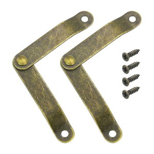 uxcell 2 3.86" x 0.39" ܂肽ݎT|[gWqW tgAbvWXe[qW 180x]^gqW lWt ؐP[X{bNXfBXvCgN`FXgp uY