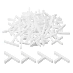uxcell 600�̕Ǐ��^�C���p�v���X�`�b�NT���`�X�y�[�T�[ �^�C�����O�c�[��2mm 1/16�Z���~�b�N�^�C���ݒu�p�X�y�[�T�[ �z���C�g