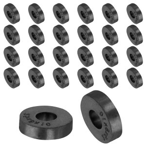uxcell 48̃o[Xy[T[25mm OD x 10mm ID x 6mm̍̊ۂA`UXy[T[o[ubVO