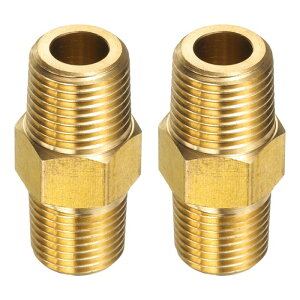 uxcell 2̐^JpCvp1/8" BS PT x 1/8" N PTX^JZpjbvpCvA_v^[pCvjbvRlN^[ V[ IC Cp