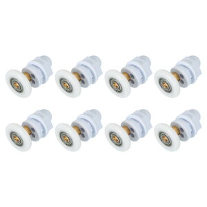 uxcell 27mm �V�����[�h�A���[���[ �X���C�f�B���O�V�����[�h�A�����i�[�z�C�[�������p�����b�h�v�[���[ �o�X���[���K���X�h�A�p4-6mm �z���C�g8��