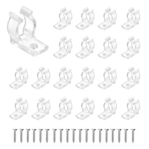 uxcell U Clips Holder Bracket uǎtANZT[T|[gNvpCvNv 7mm9mm LEDXgbvу`[up lWt 30