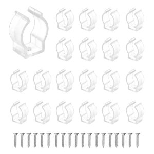 uxcell U Clips z_[u Pbg uǎtANZT[T|[gNv 16mm18mm LEDXgbvу`[up lWt 30