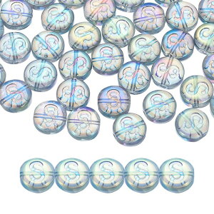 uxcell 60�̃K���X���^�[�r�[�Y 10mm�̃t���b�g�ȊۃA���t�@�x�b�g�r�[�YS�C�j�V�������^�[�X�y�[�T�[�r�[�Y �u���[��